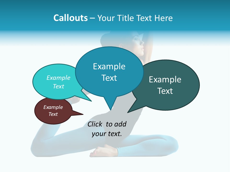 Health Human Yoga PowerPoint Template