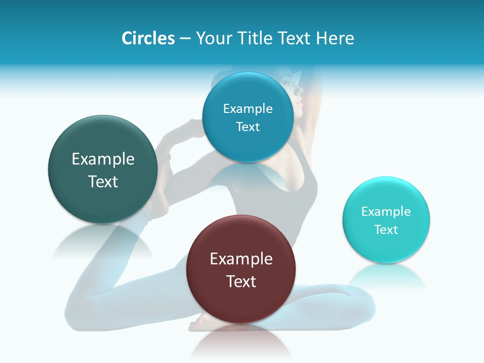 Health Human Yoga PowerPoint Template