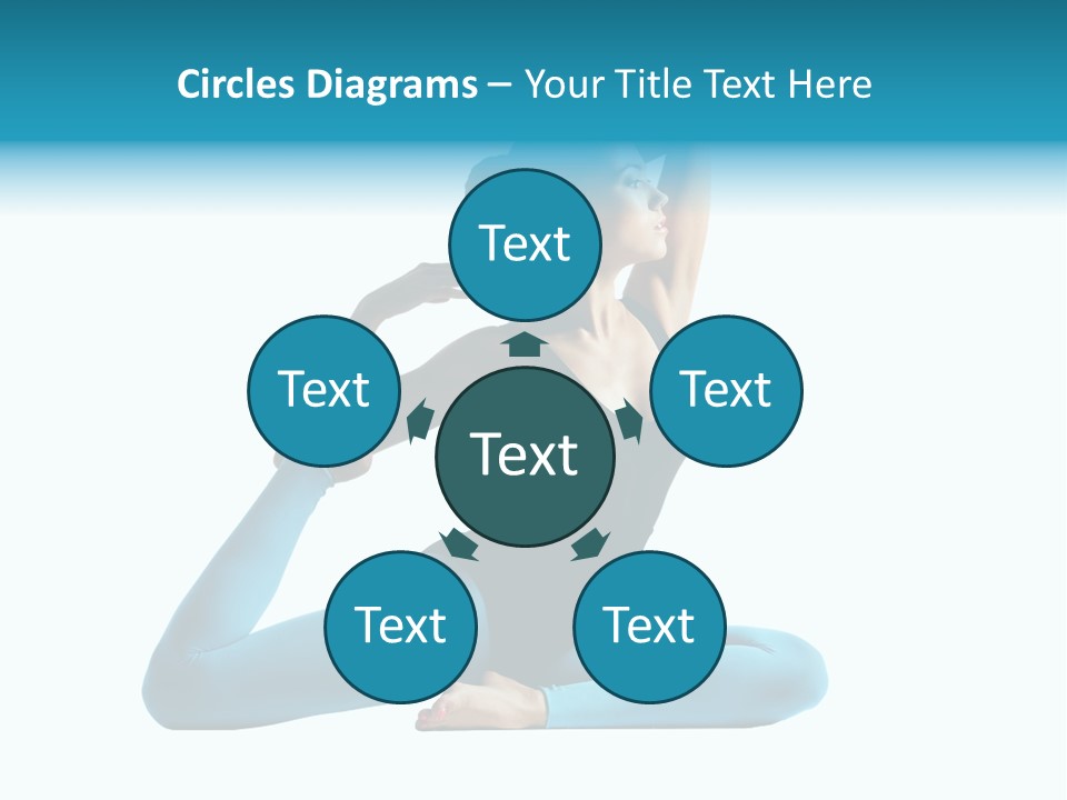 Health Human Yoga PowerPoint Template