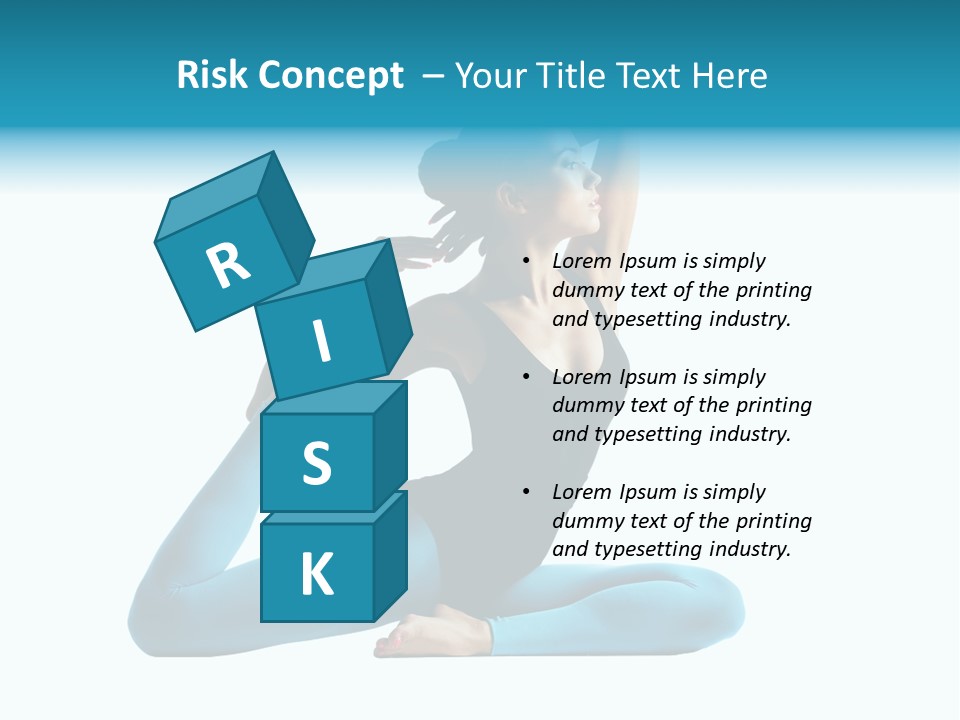 Health Human Yoga PowerPoint Template