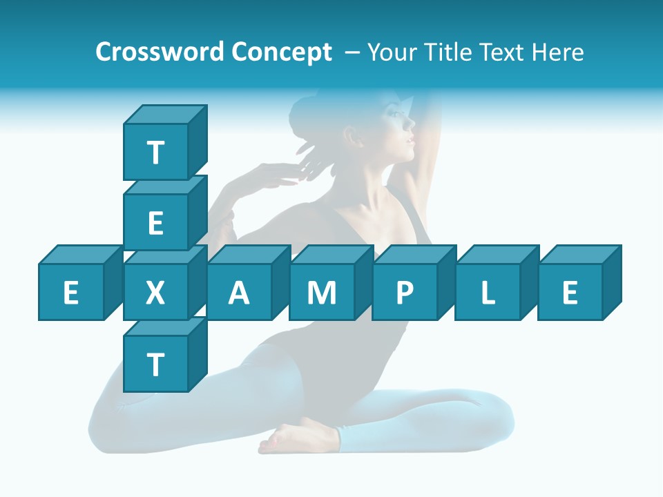 Health Human Yoga PowerPoint Template