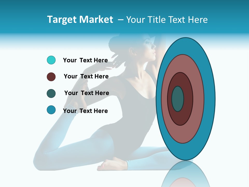 Health Human Yoga PowerPoint Template