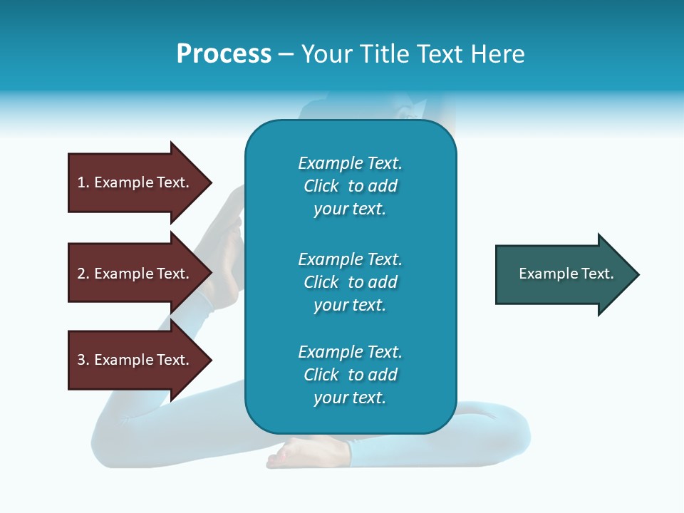 Health Human Yoga PowerPoint Template