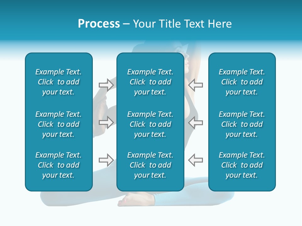 Health Human Yoga PowerPoint Template