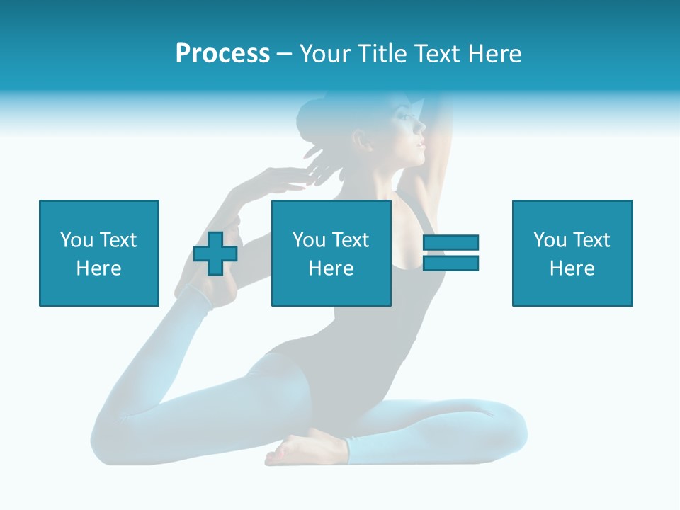 Health Human Yoga PowerPoint Template