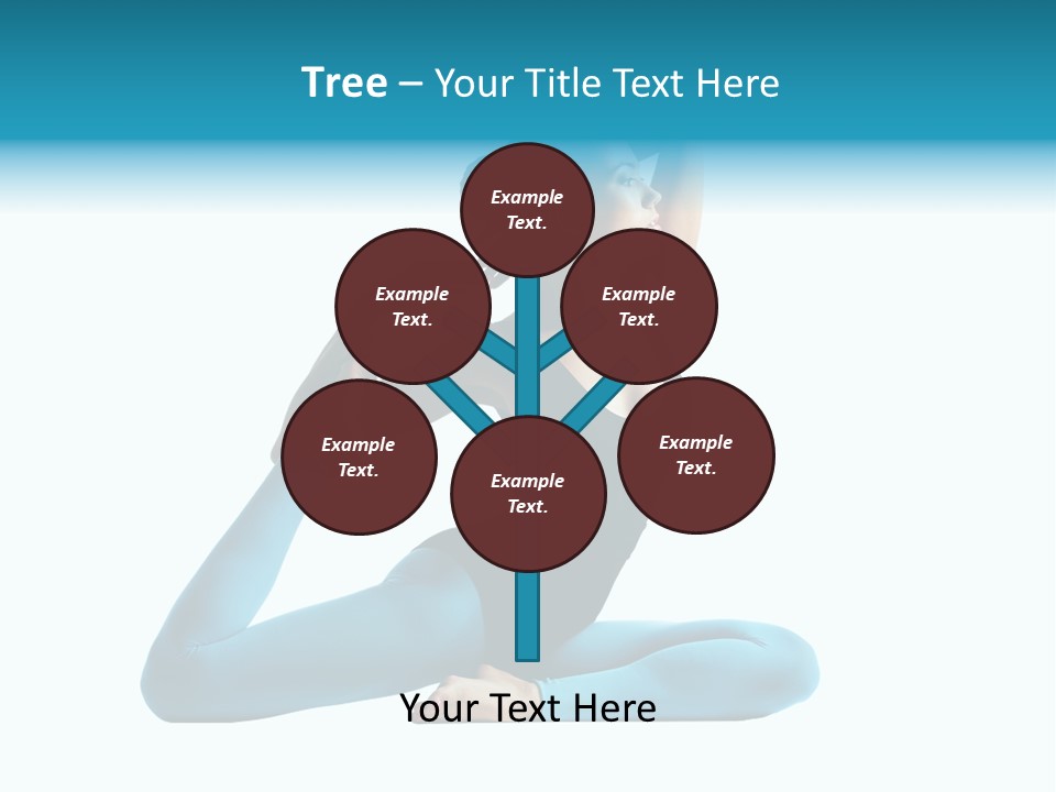 Health Human Yoga PowerPoint Template