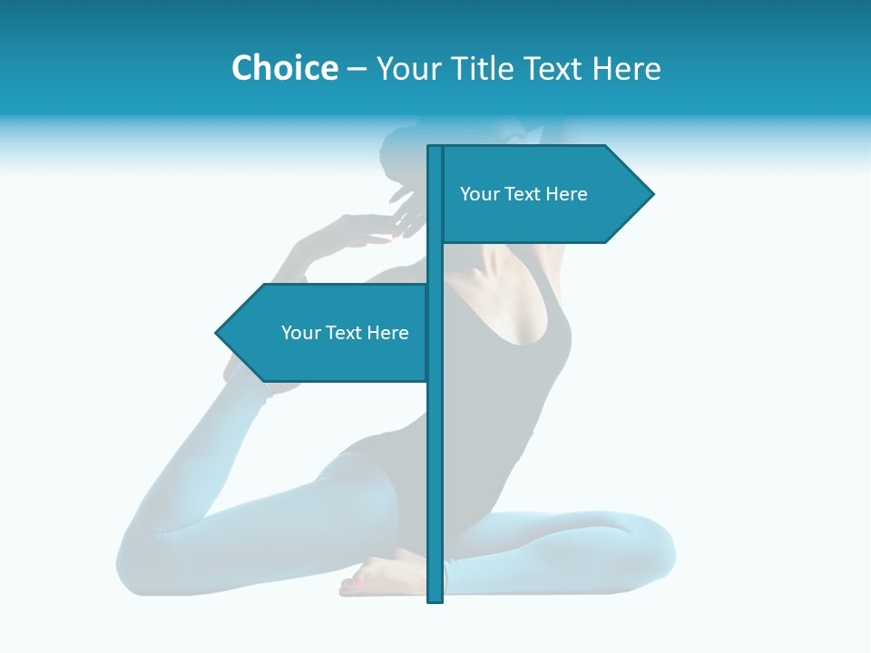 Health Human Yoga PowerPoint Template