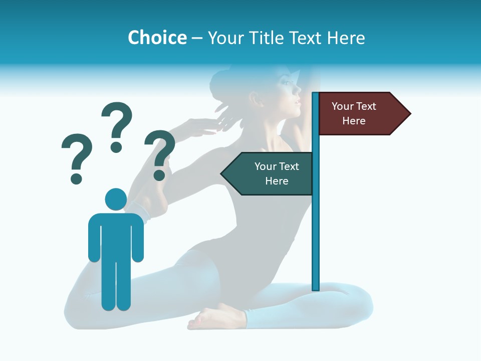 Health Human Yoga PowerPoint Template