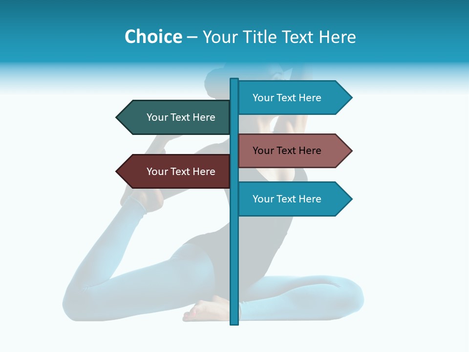 Health Human Yoga PowerPoint Template