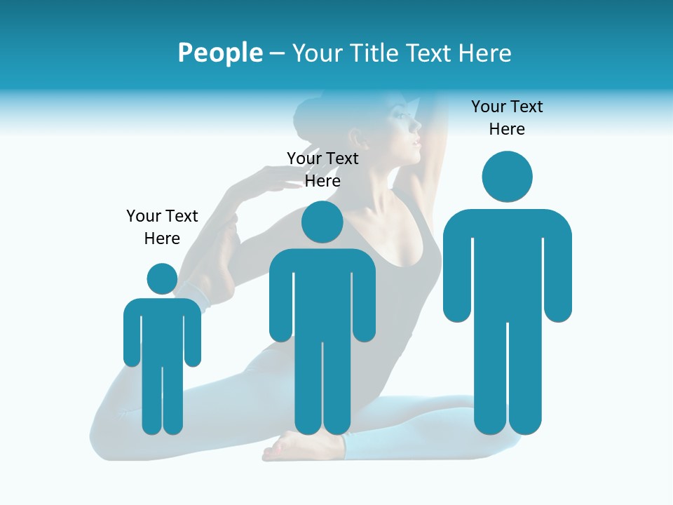 Health Human Yoga PowerPoint Template