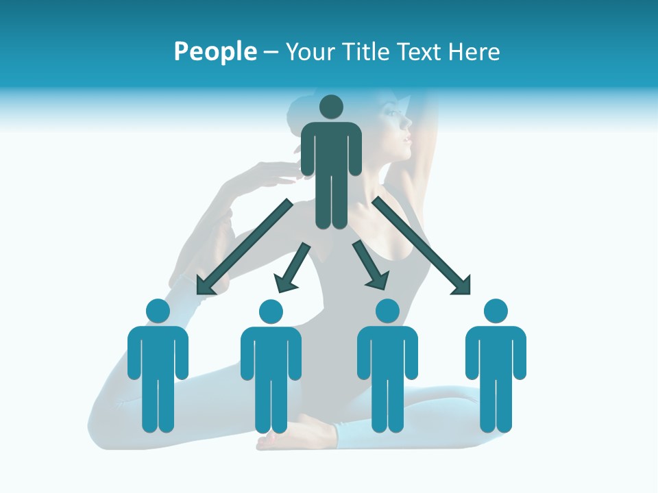 Health Human Yoga PowerPoint Template