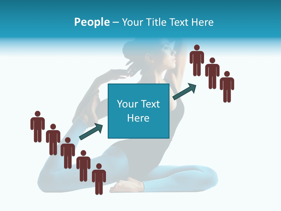 Health Human Yoga PowerPoint Template