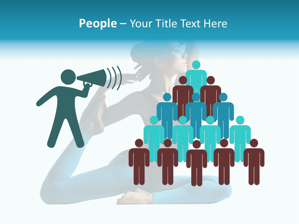 Health Human Yoga PowerPoint Template