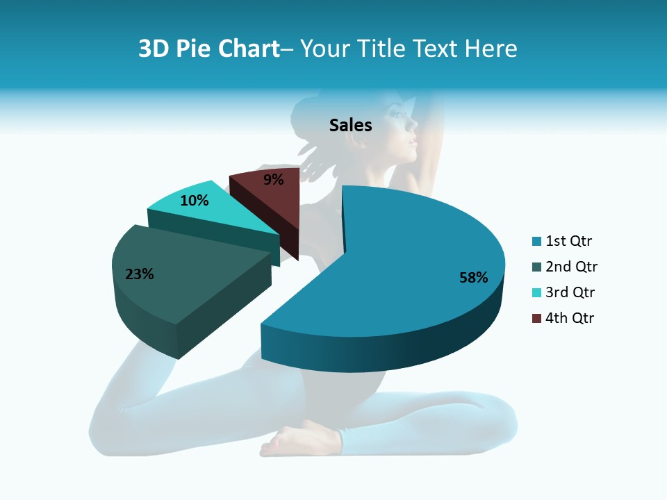 Health Human Yoga PowerPoint Template