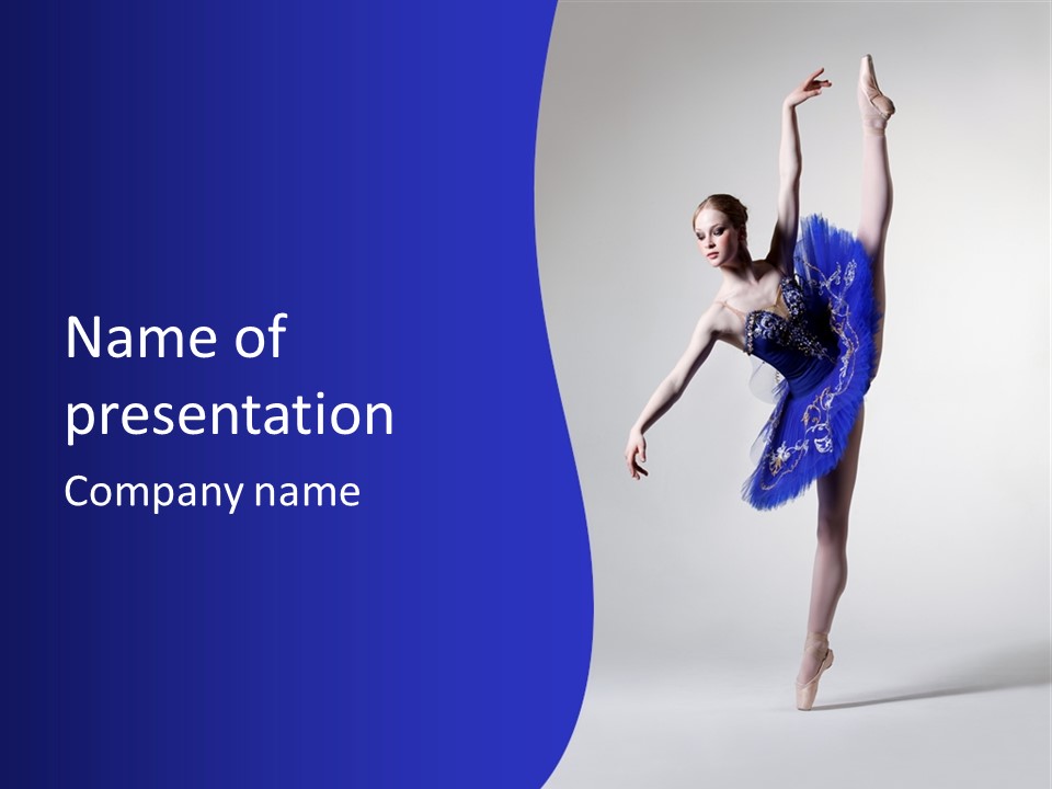 Cool Art Performance PowerPoint Template