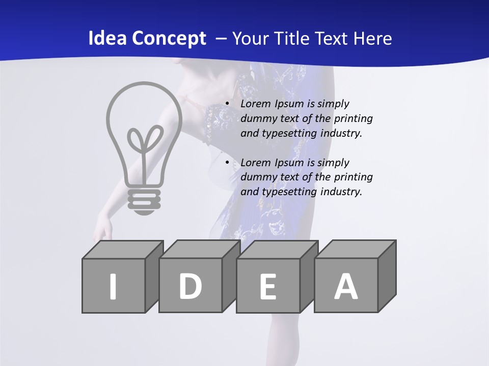 Cool Art Performance PowerPoint Template