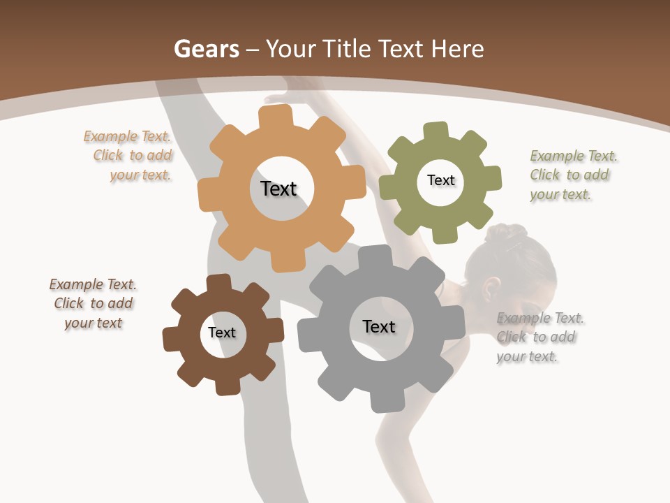 Exercise Active Flexibility PowerPoint Template