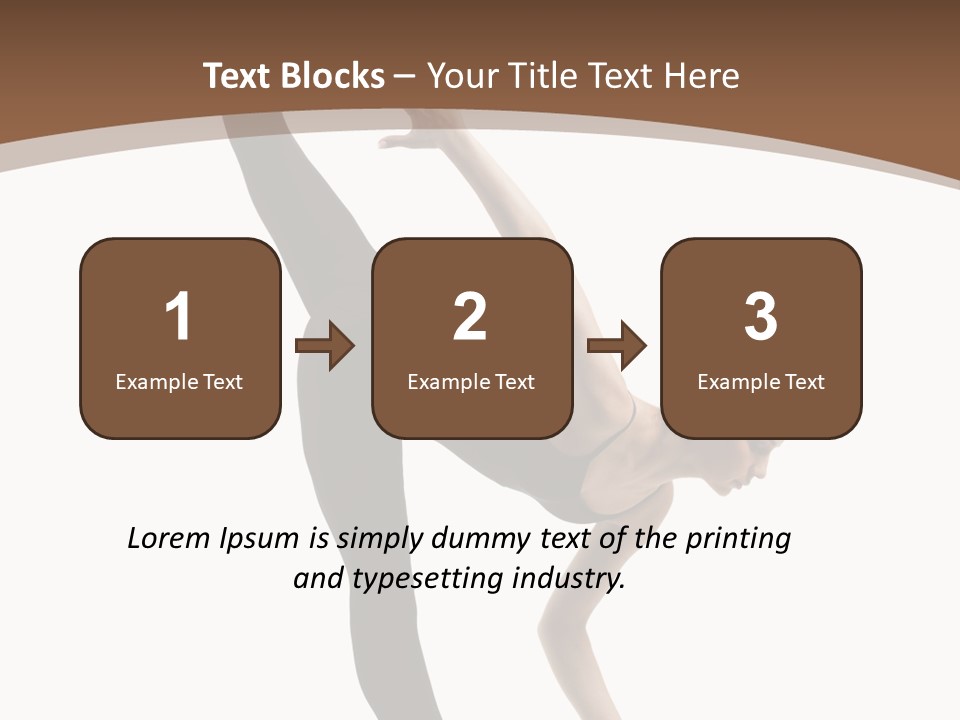 Exercise Active Flexibility PowerPoint Template