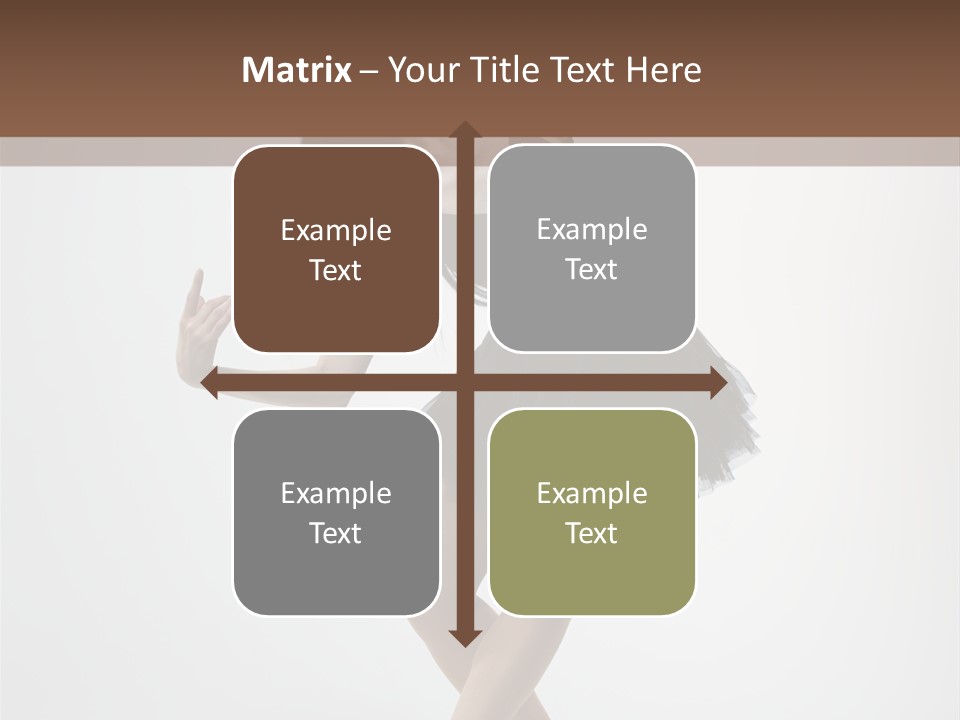 Jump Tiptoe Attractive PowerPoint Template