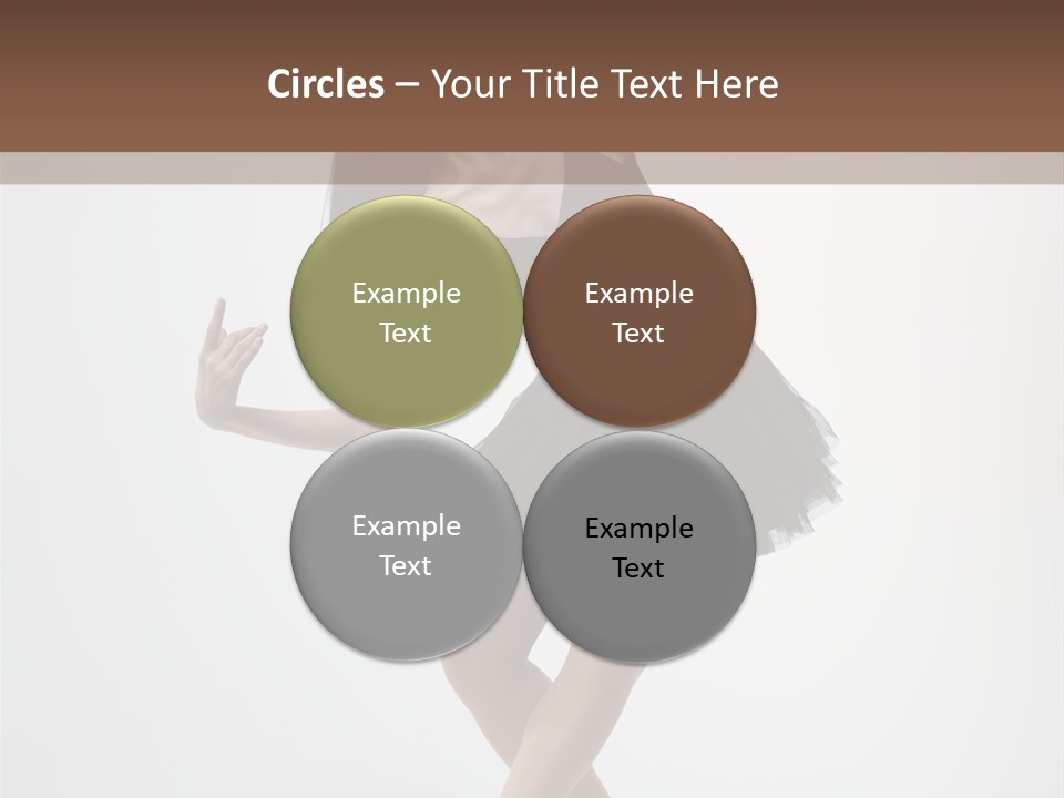 Jump Tiptoe Attractive PowerPoint Template