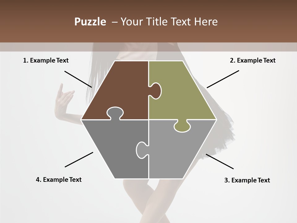 Jump Tiptoe Attractive PowerPoint Template