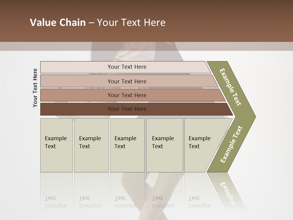 Jump Tiptoe Attractive PowerPoint Template