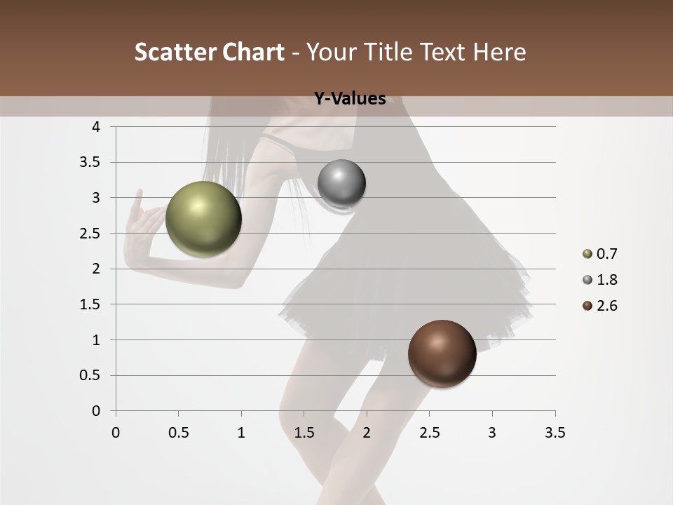 Jump Tiptoe Attractive PowerPoint Template