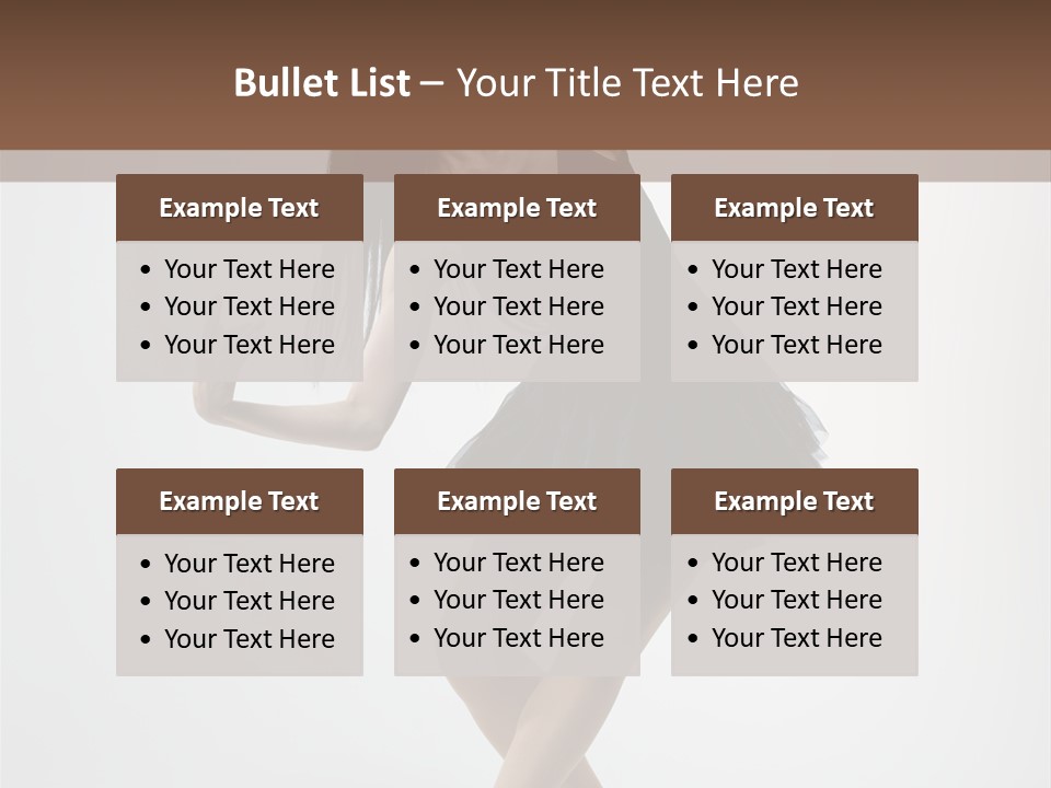 Jump Tiptoe Attractive PowerPoint Template
