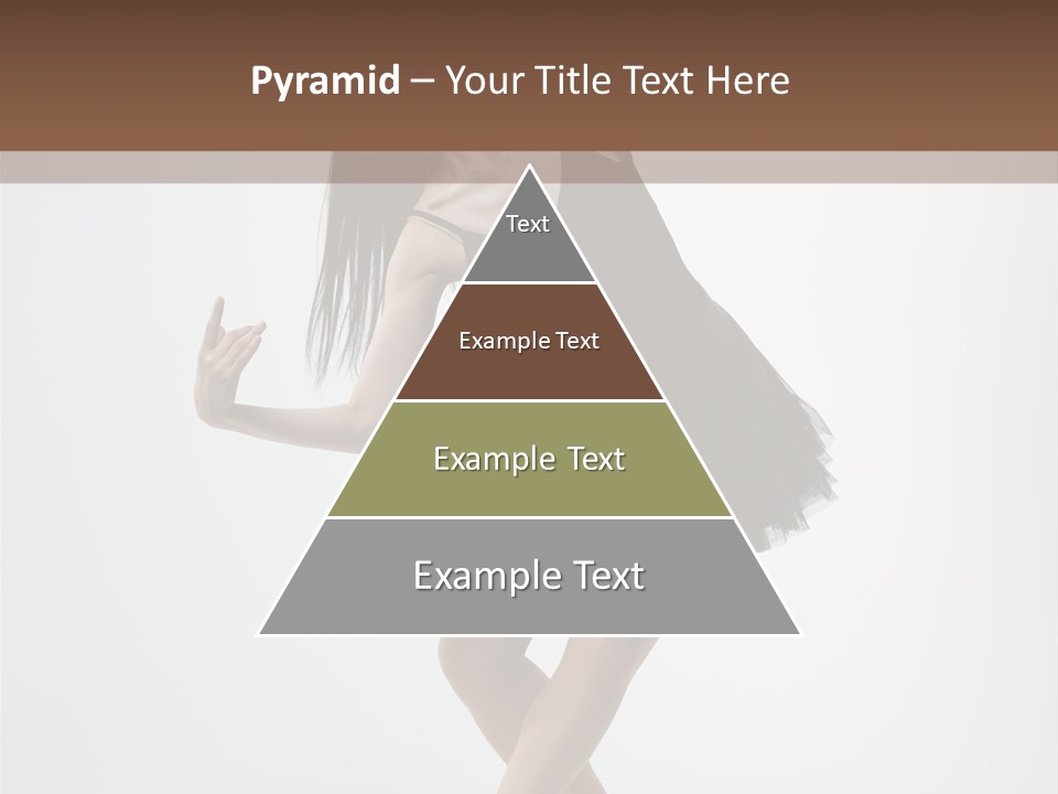 Jump Tiptoe Attractive PowerPoint Template