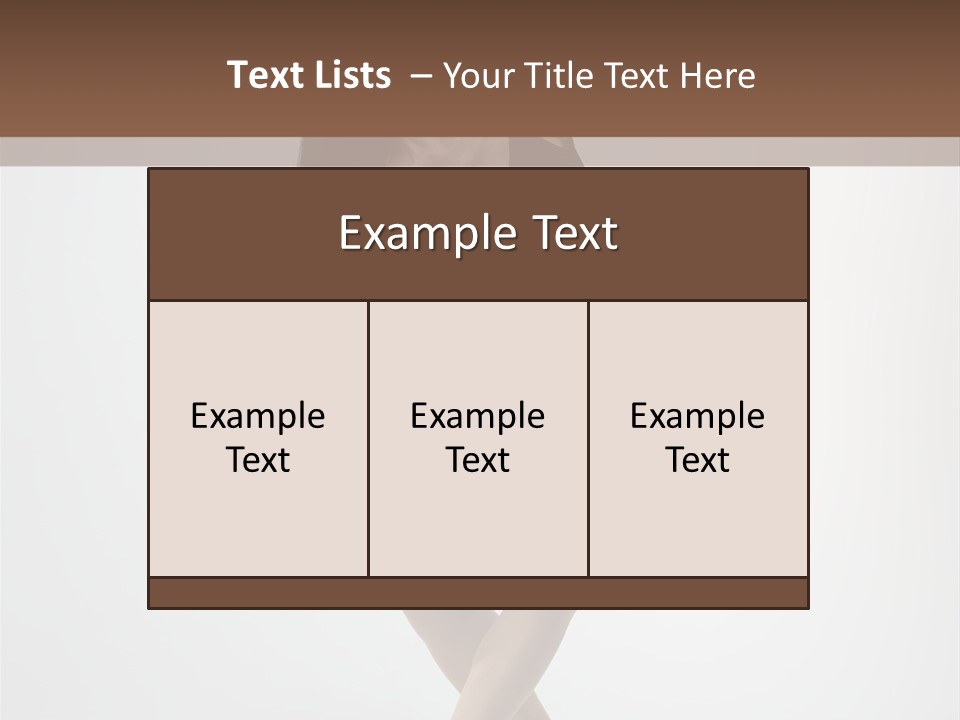 Jump Tiptoe Attractive PowerPoint Template