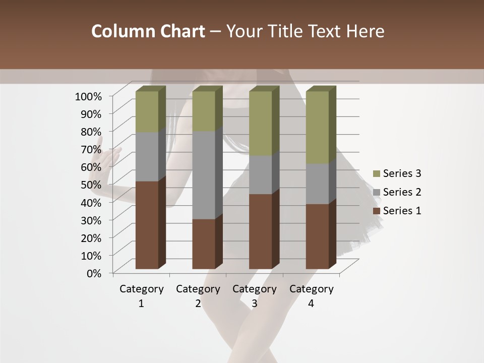 Jump Tiptoe Attractive PowerPoint Template