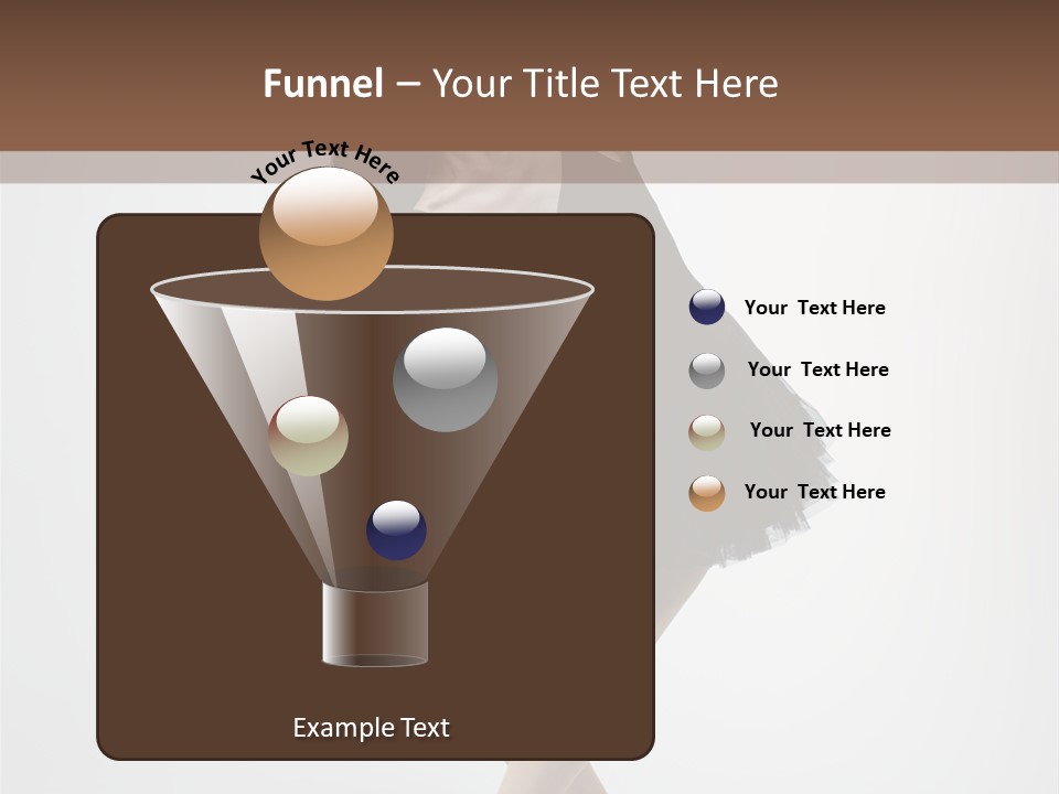 Jump Tiptoe Attractive PowerPoint Template