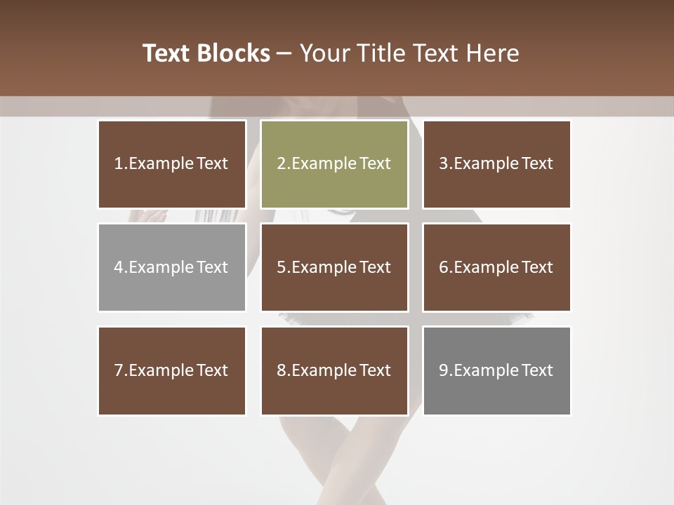 Jump Tiptoe Attractive PowerPoint Template