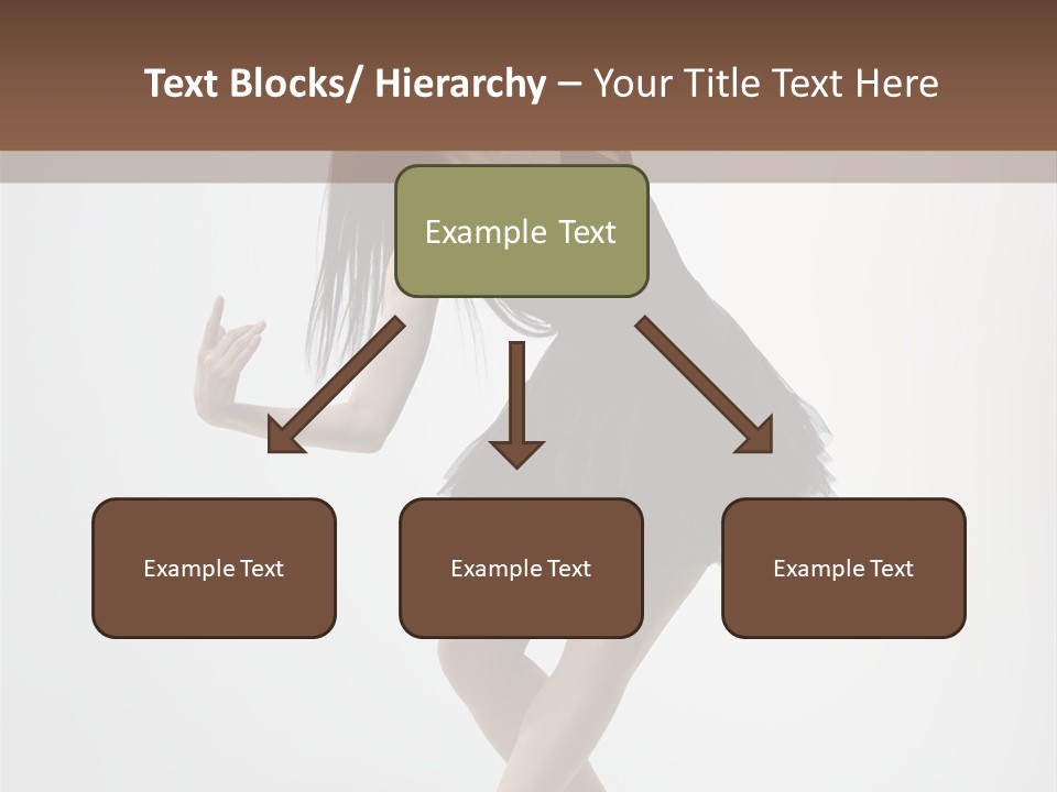 Jump Tiptoe Attractive PowerPoint Template