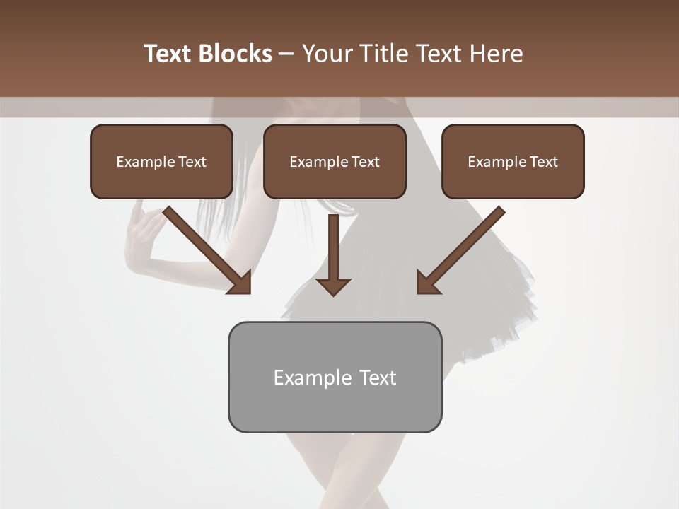 Jump Tiptoe Attractive PowerPoint Template