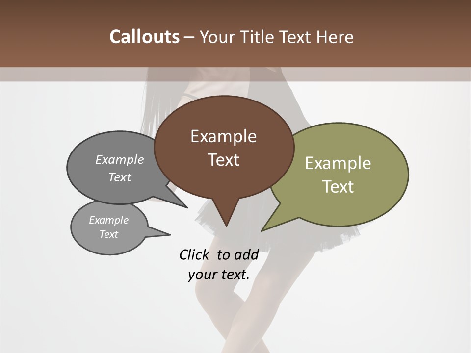 Jump Tiptoe Attractive PowerPoint Template