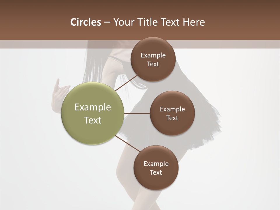 Jump Tiptoe Attractive PowerPoint Template