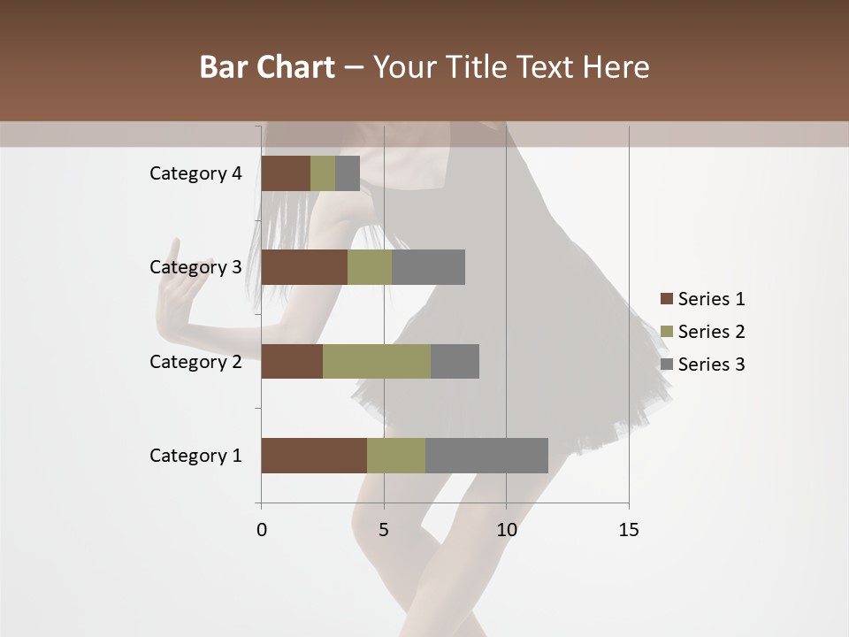 Jump Tiptoe Attractive PowerPoint Template