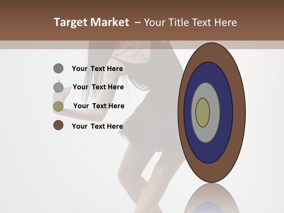 Jump Tiptoe Attractive PowerPoint Template