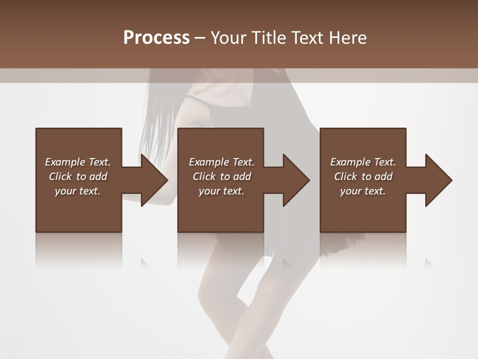 Jump Tiptoe Attractive PowerPoint Template
