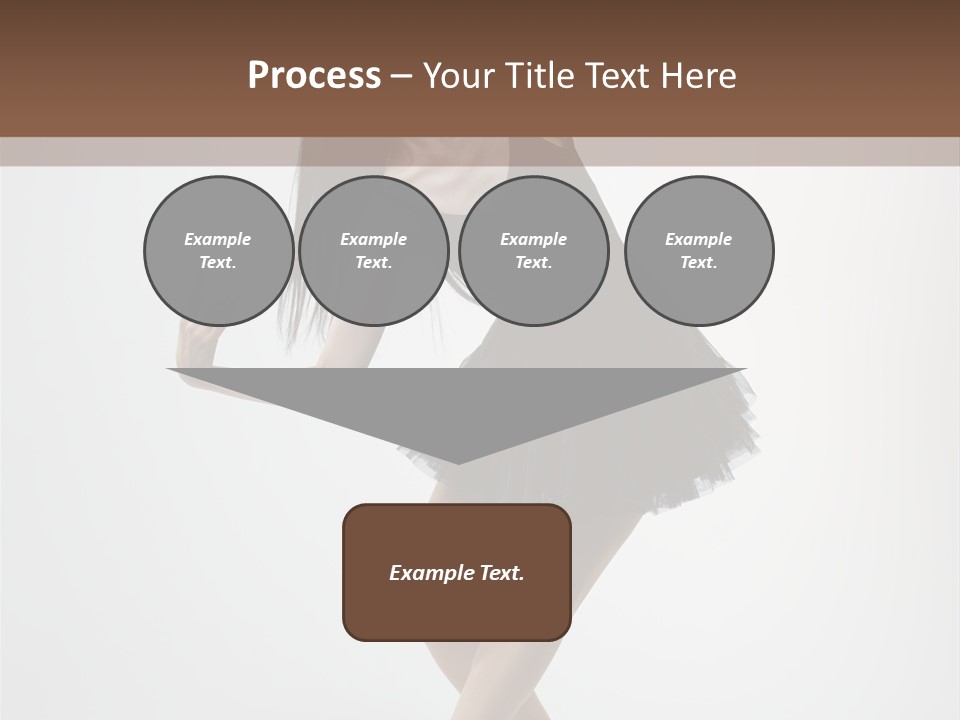 Jump Tiptoe Attractive PowerPoint Template