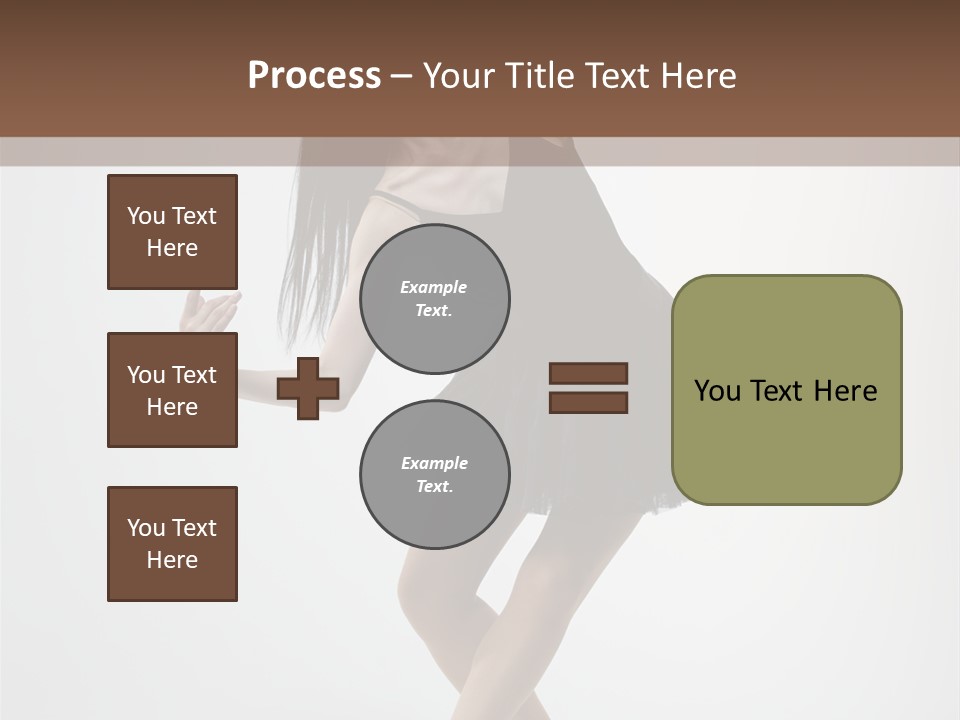 Jump Tiptoe Attractive PowerPoint Template