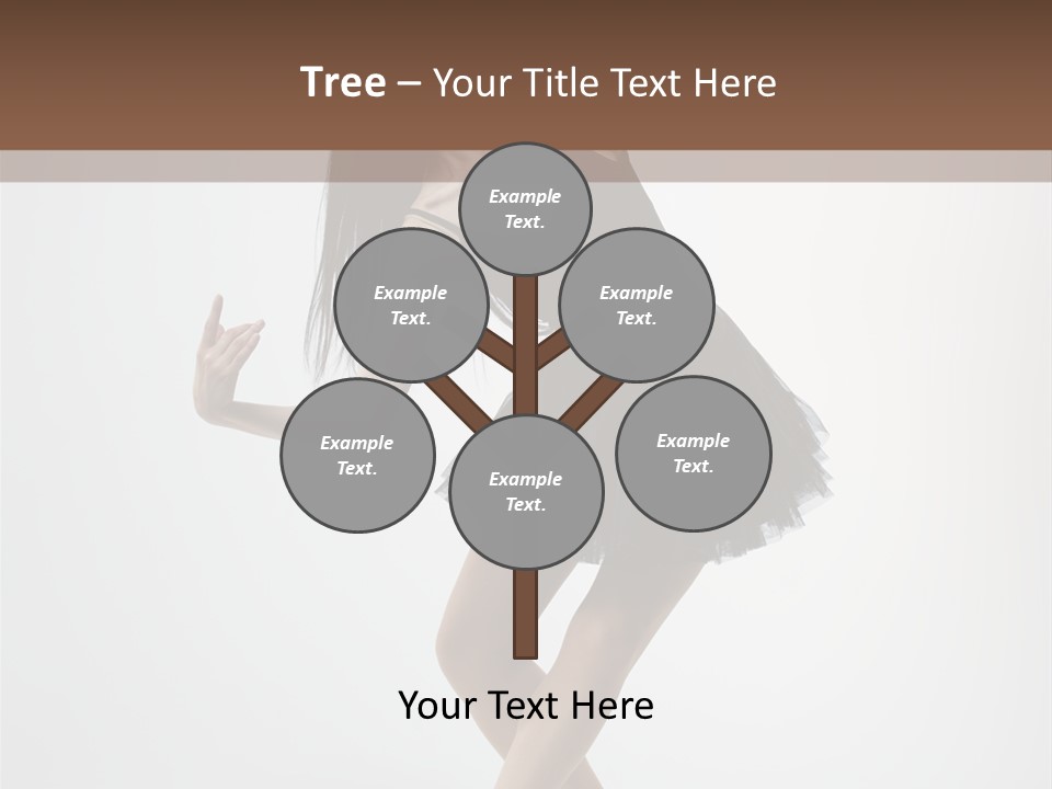 Jump Tiptoe Attractive PowerPoint Template