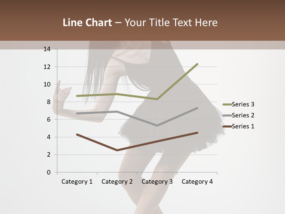 Jump Tiptoe Attractive PowerPoint Template