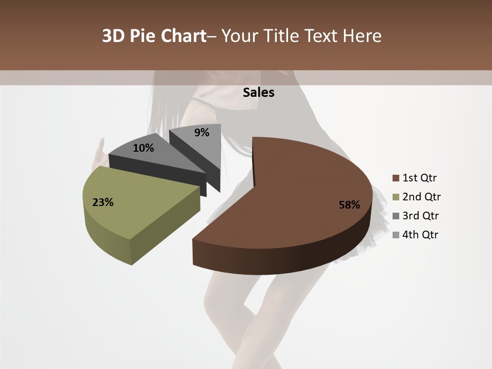 Jump Tiptoe Attractive PowerPoint Template