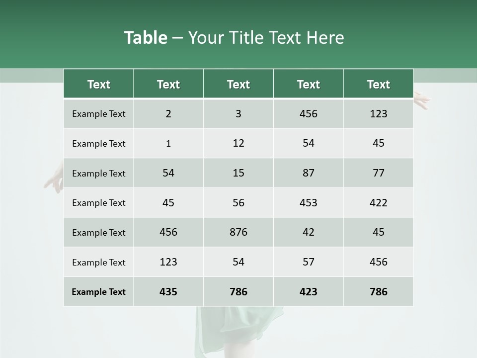 Agility Flexibility Action PowerPoint Template