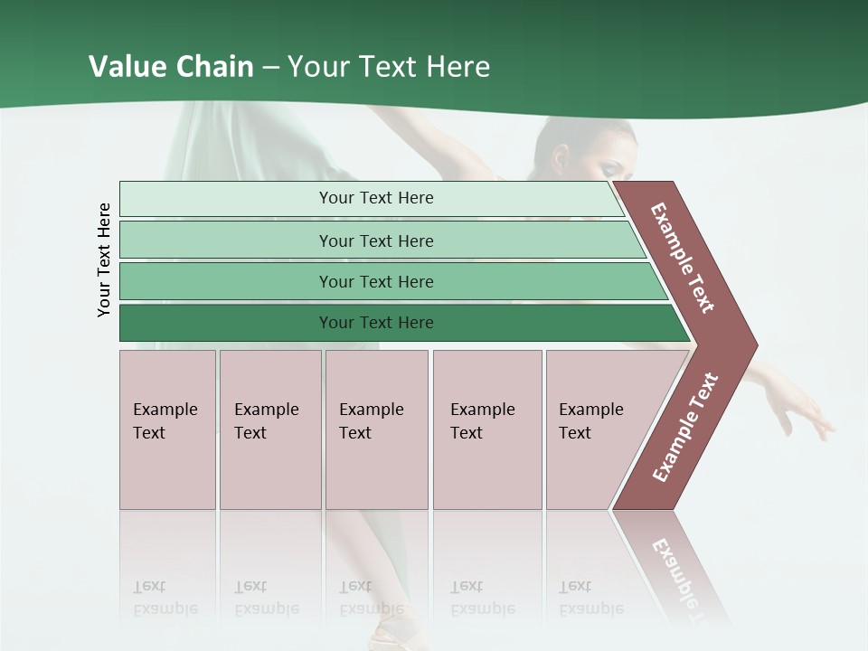 Tutu Exercise Jump PowerPoint Template