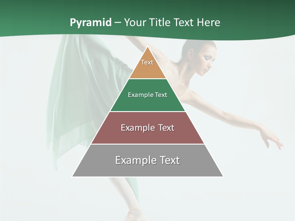 Tutu Exercise Jump PowerPoint Template