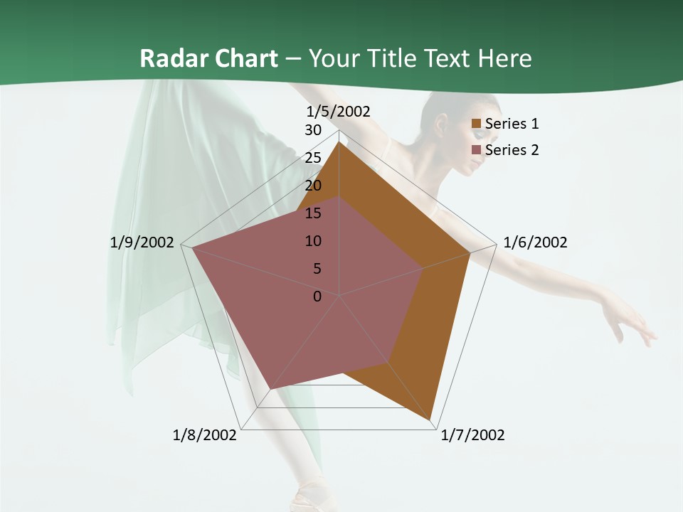 Tutu Exercise Jump PowerPoint Template