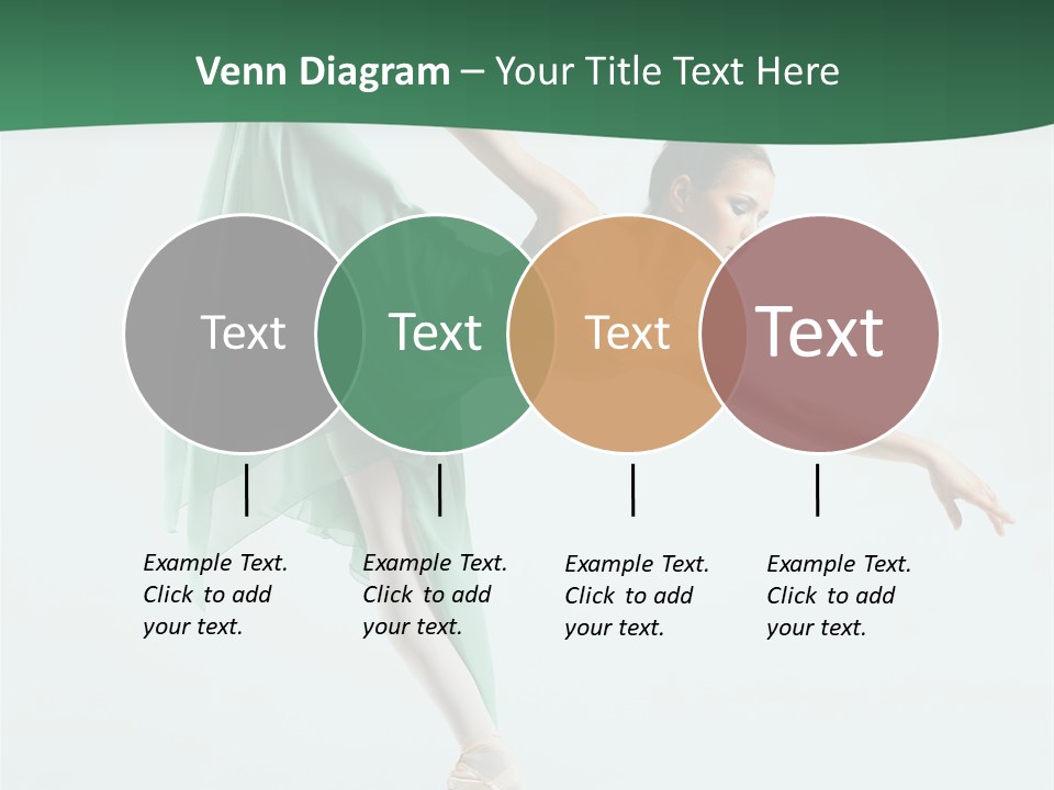 Tutu Exercise Jump PowerPoint Template